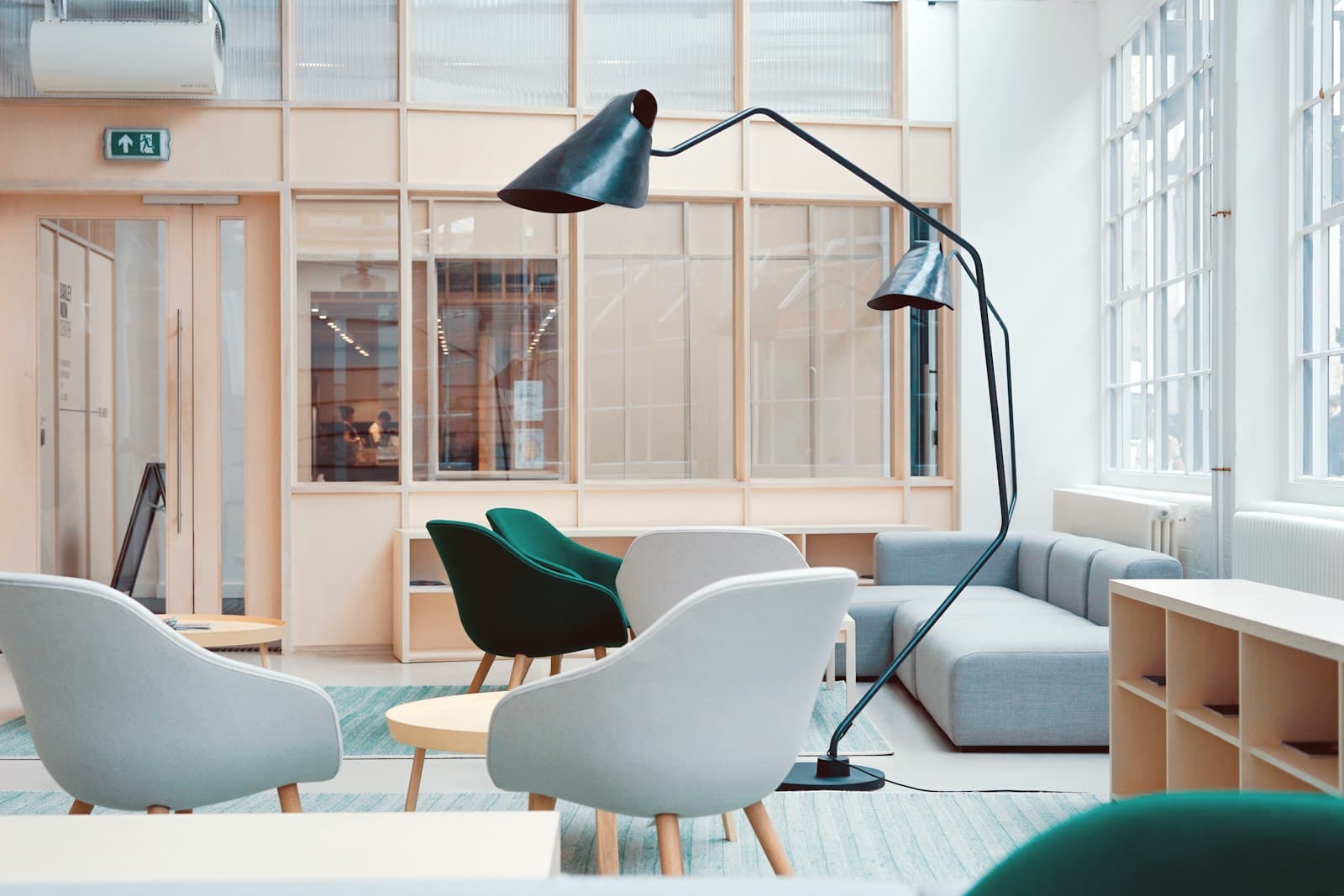 Boardroom, refined wall surfaces